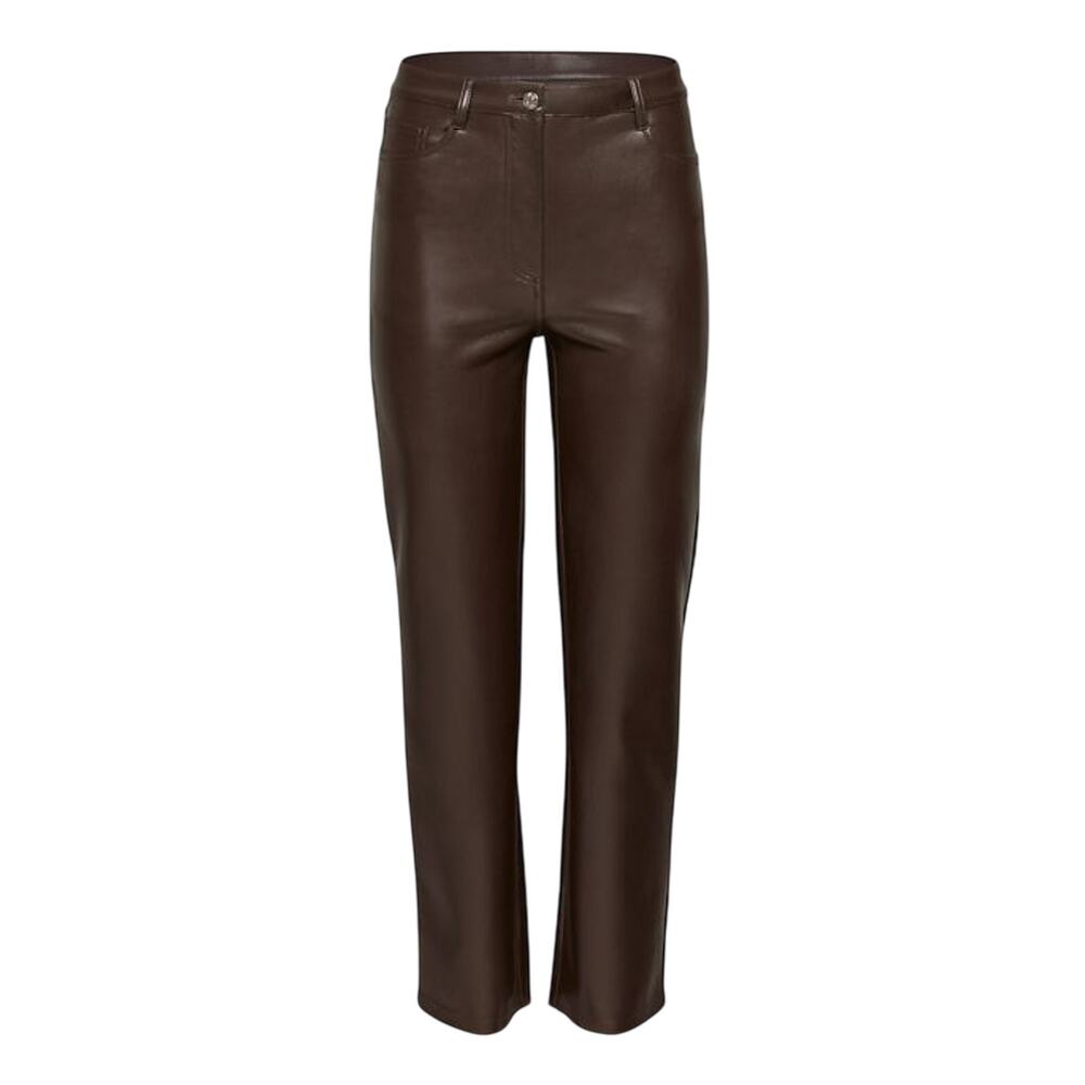 Wilfred 'Melina' Brown Polyurethane Pant Size 0